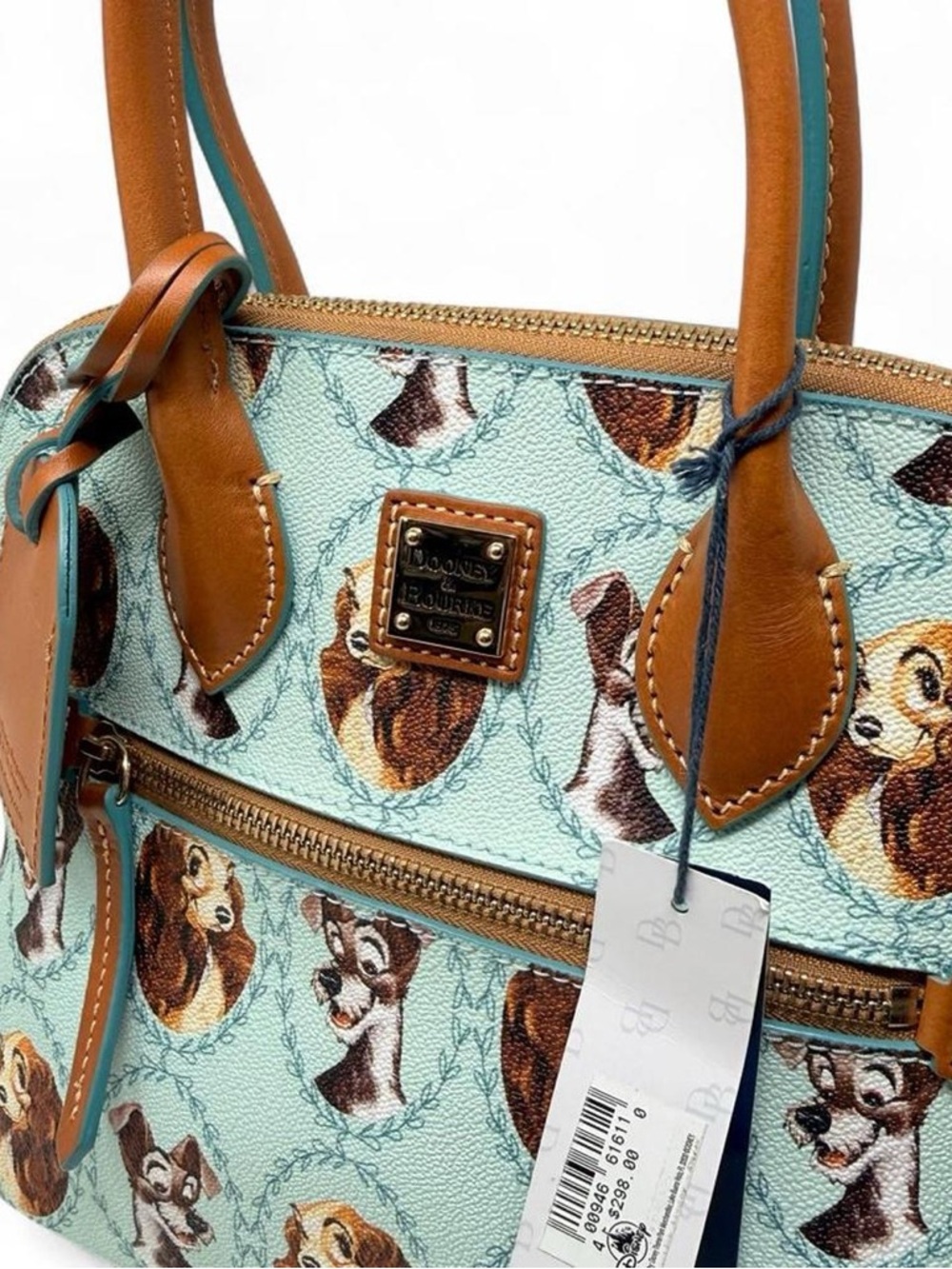 Dooney & Bourke Disney Lady and the Tramp Bag - Picture 2 of 6
